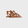 CELINE LYMPIA GLADIATOR SANDAL IN CALFSKIN - TAN -  - 3 | CELINE