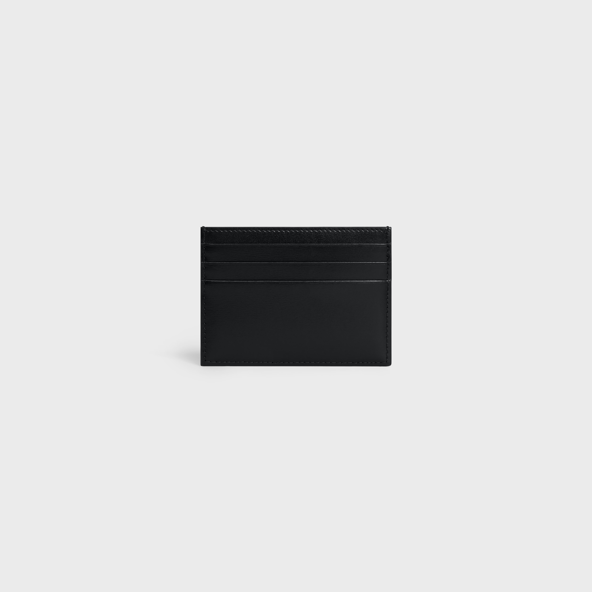 ☆☆CELINE☆☆ 24FW (10B702F19 02GR) Women’s Triope Card Wa ZIPPED CARD HOLDER TRIOMPHE CHARMS IN GRAINED CALFSKIN