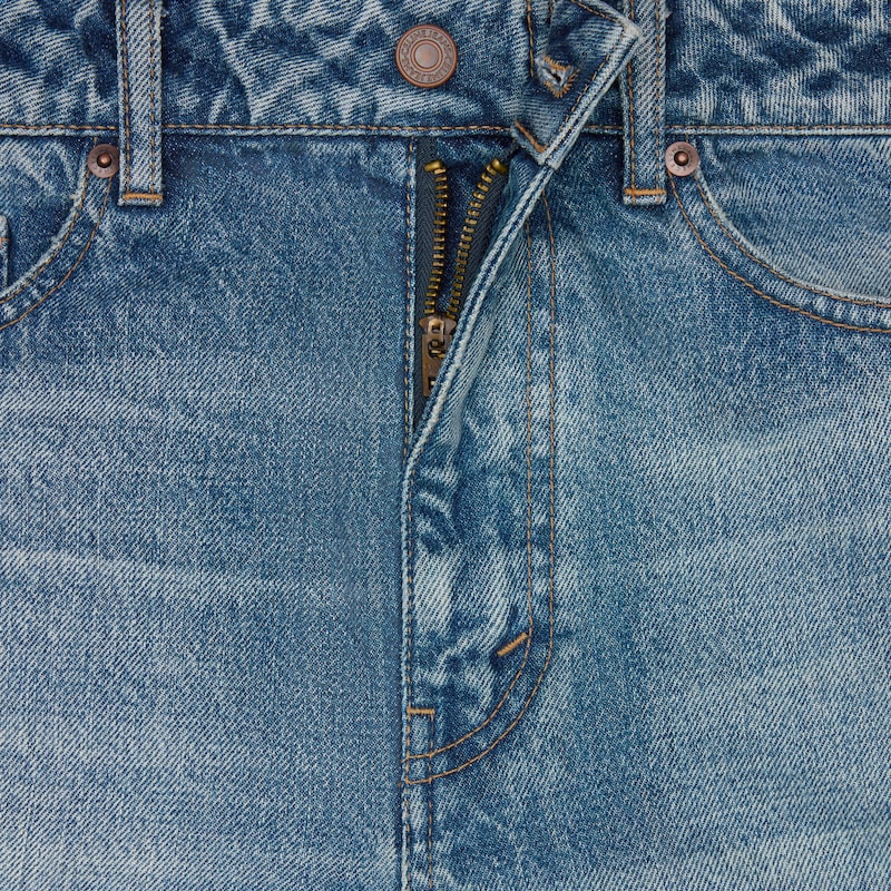 flare jeans 001 in denim - VIVIENNE GLASS -  - 1 | CELINE
