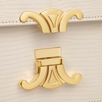 TEEN TRIOMPHE BAG IN lizard - RICE - CROSS-BODY BAGS - 1 | CELINE