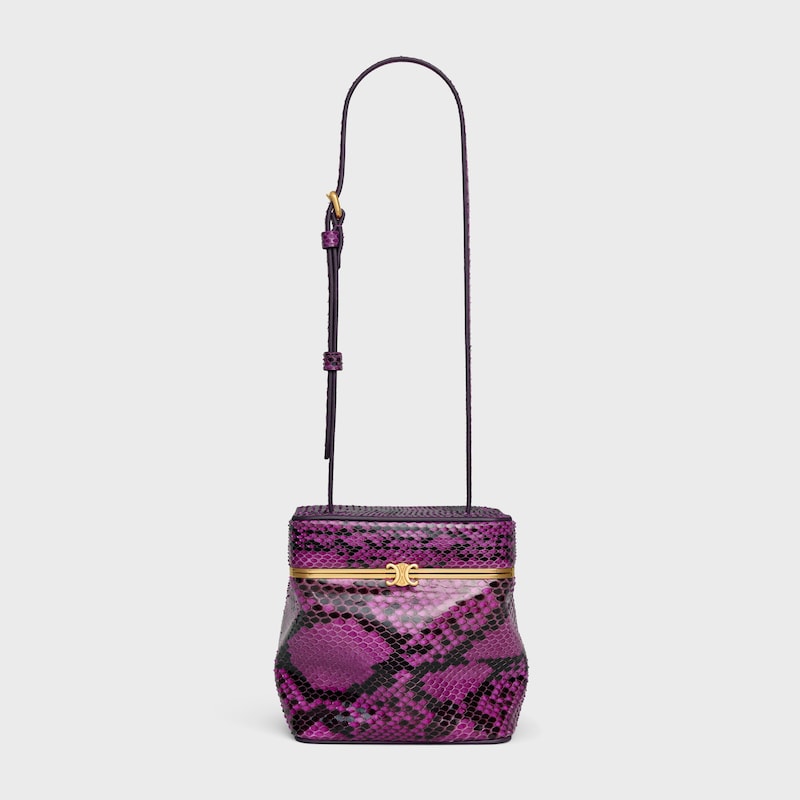 CUBE IN PYTHON - MAGENTA - SHOULDER BAGS - 1 | CELINE