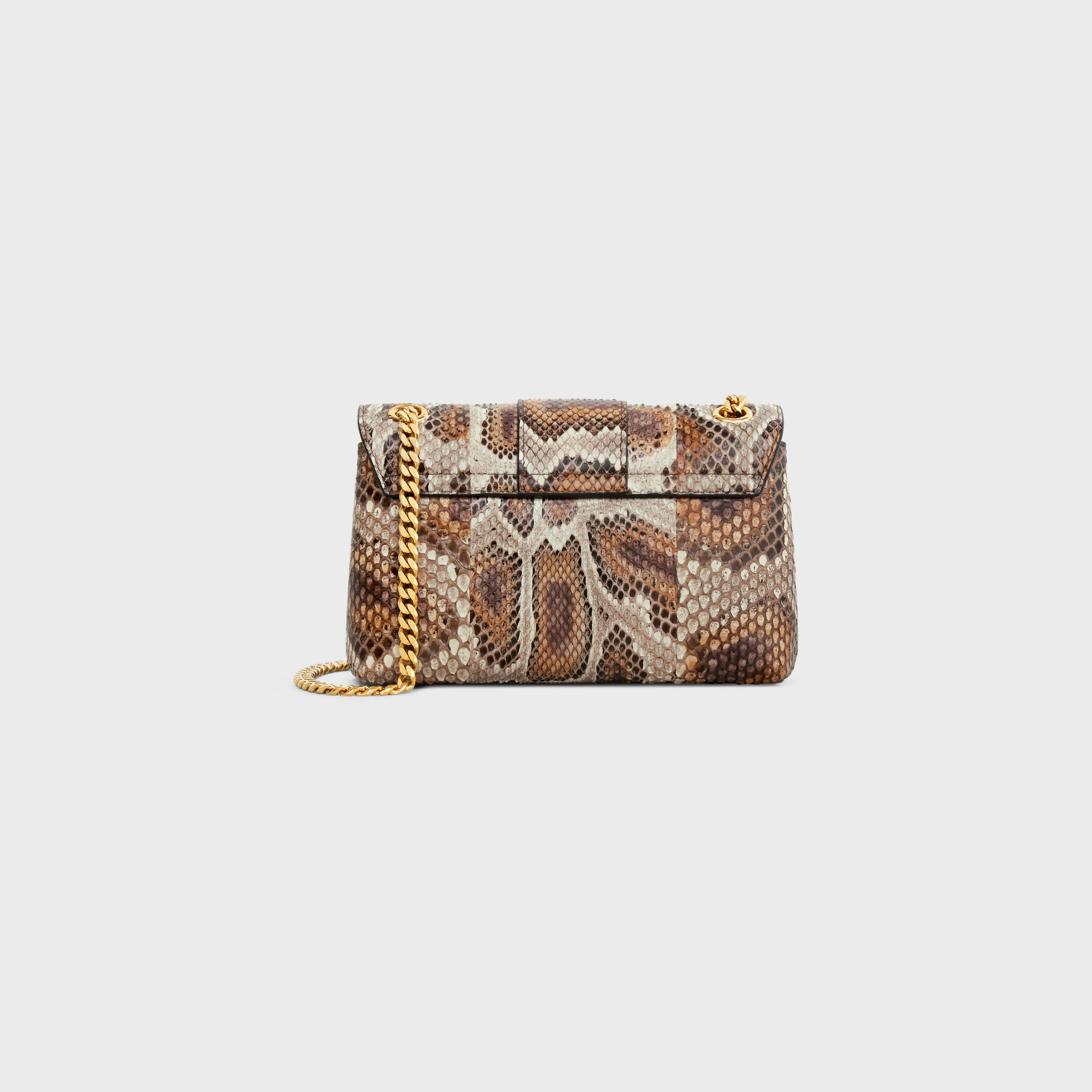 25新作 CELINE ティーン ヴィクトワール バッグ パイソン カーフ ティーン CELINE ヴィクトワール バッグ / パイソン
