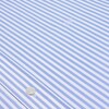 Camicia classica in popeline cotone a righe - GESSO / AZZURRO CIELO -  - 4 | CELINE