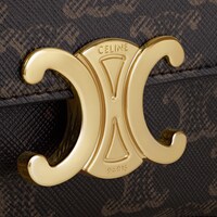 TEEN CELINE LOLA IN Triomphe Canvas and Calfskin - TAN - OTHER LINES - 1 | CELINE