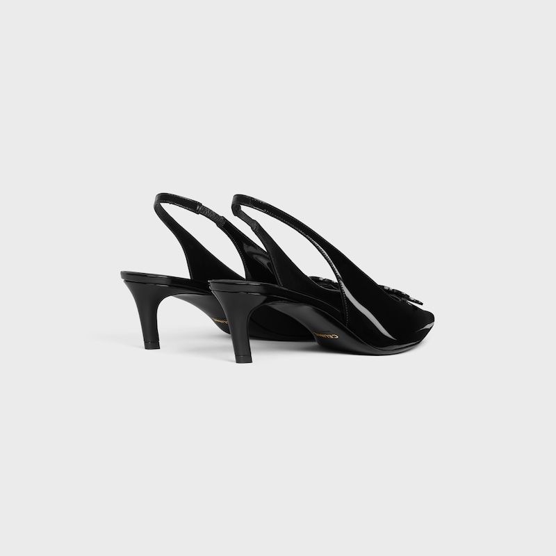 ZAPATO DE SAL&Oacute;N CELINE ALMA TRIOMPHE DE CHAROL DE PIEL DE BECERRO - NEGRO -  - 1 | CELINE