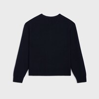 CELINE セリーヌ ウール カーディガン 金ボタン ニット ネイビー CELINE セリーヌ ウール カーディガン 金ボタン ニット ネイビー