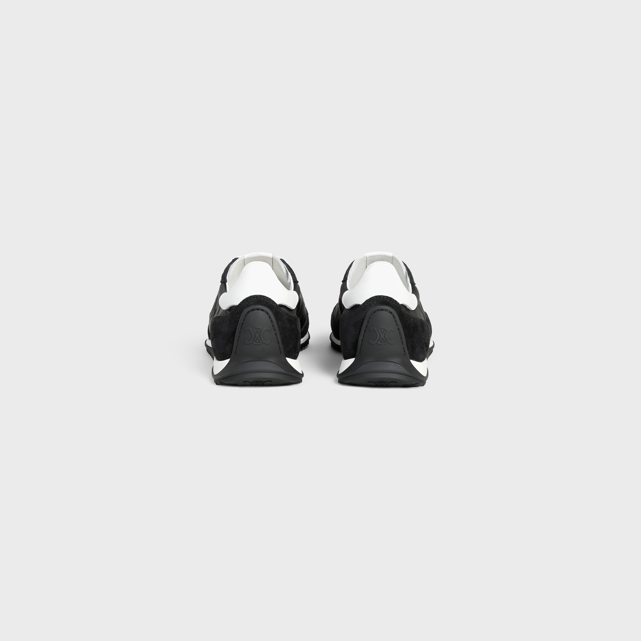 トリオンフロゴ付き CELINE レーサー レースアップ ロー