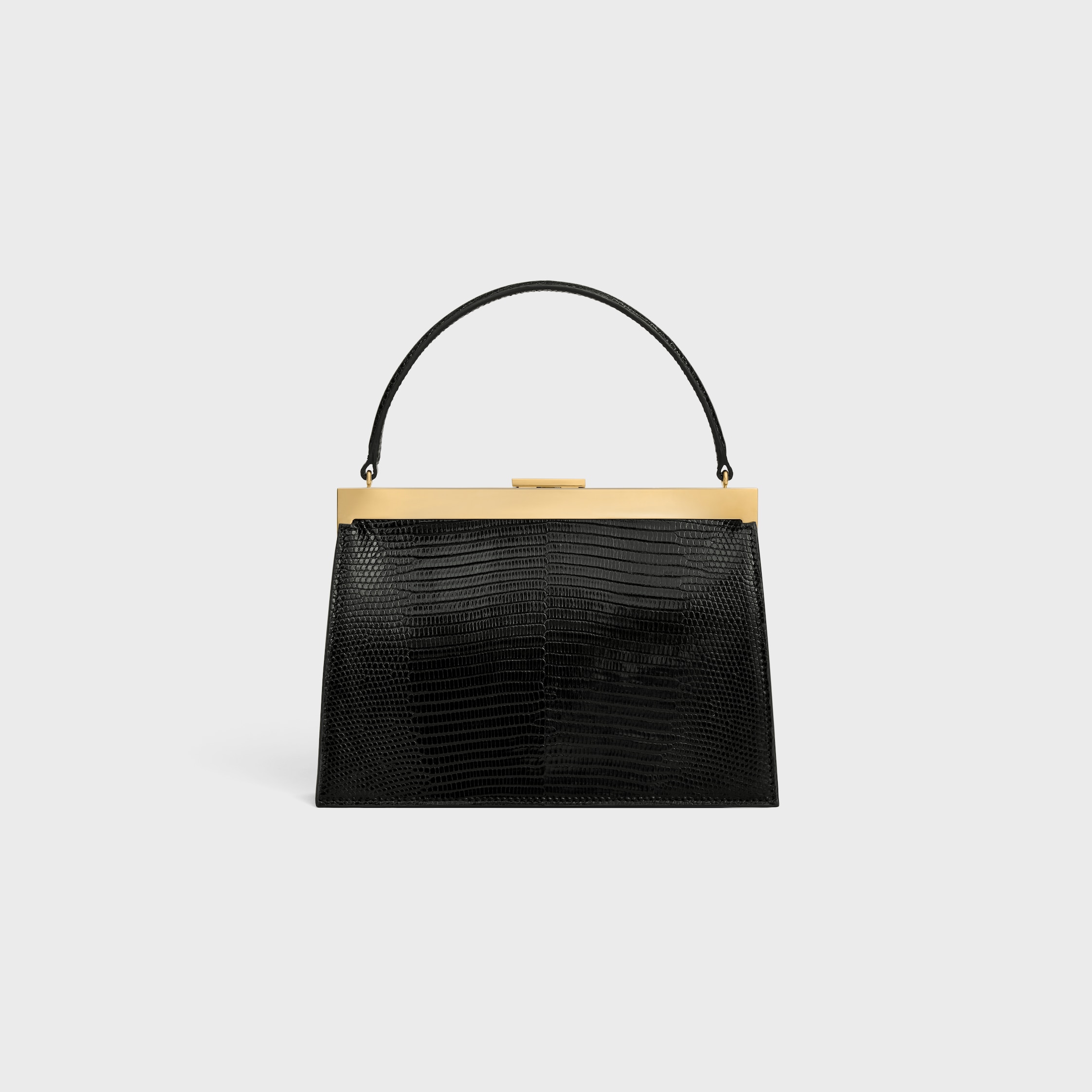 Small Celine Augustine IN Lizard - BLACK | CELINE