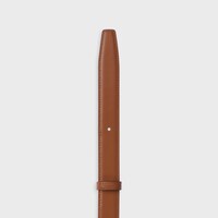 Reversible Strap 25MM IN TAURILLON - EBONY / BRONZE -  - 1 | CELINE
