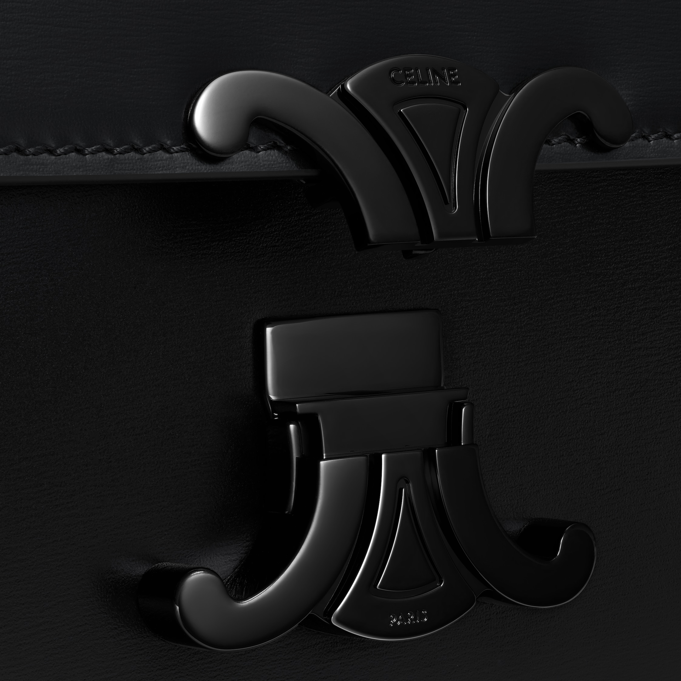 CELINE トリオンフ シャイニーカーフスキンブラック 楽天市場】【ｸｰﾎﾟﾝ3%OFF+P2倍】セリーヌ／CELINE 