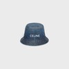 celine bucket hat in union wash denim - UNION WASH -  - 1 | CELINE