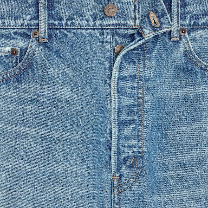 boyfriend jeans 001 IN cotton denim - VIVIENNE GLASS -  - 1 | CELINE