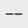 Medium 25MM Triomphe Belt IN Triomphe Canvas - TAN -  - 2 | CELINE