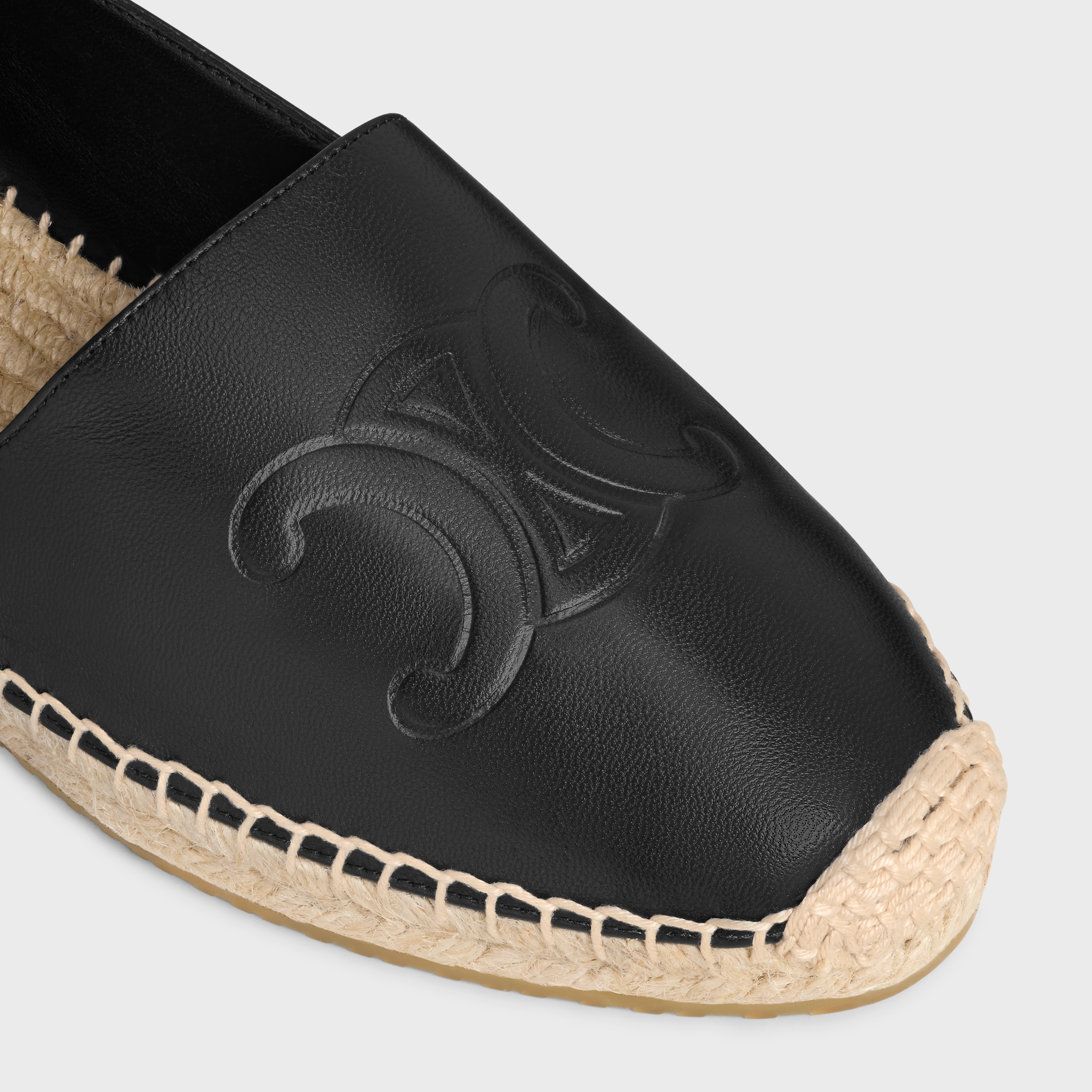 CELINE パラード LES ESPADRILLES CELINE IN LAMBSKIN - BLACK | CELINE