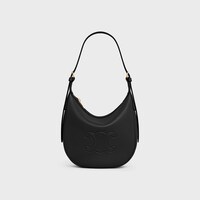 SMALL HELOÏSE BAG IN SUPPLE GRAINED CALFSKIN - BLACK - CROSS-BODY BAGS - 1 | CELINE