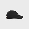 casquette baseball celine coton - Noir -  - 3 | CELINE