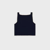 top IN crocheted cotton - NAVY/ECRU -  - 2 | CELINE