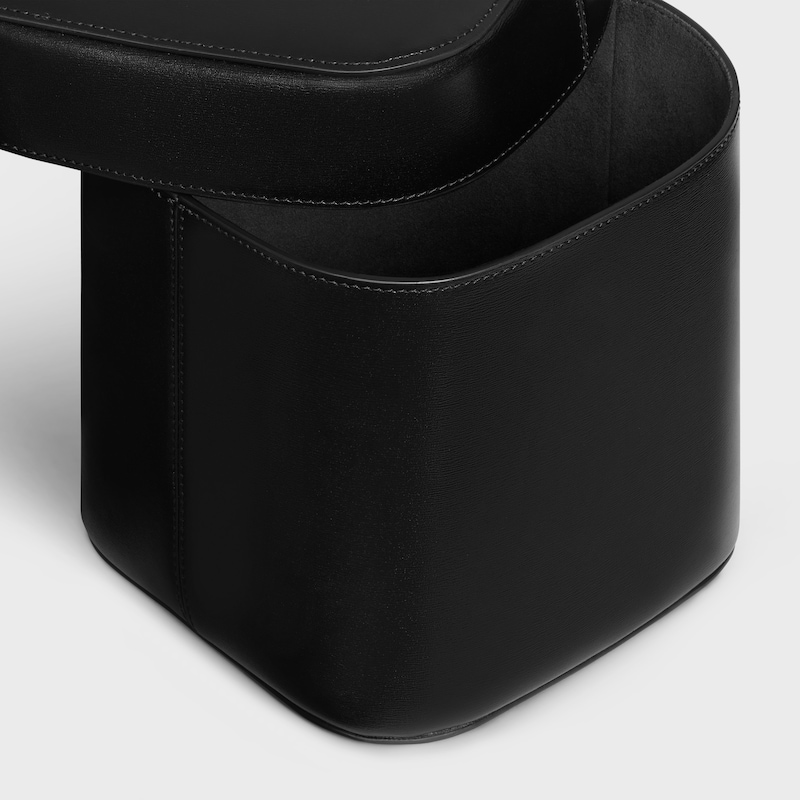 Large Box in Shiny Calfskin - BLACK - HOME - 1 | CELINE