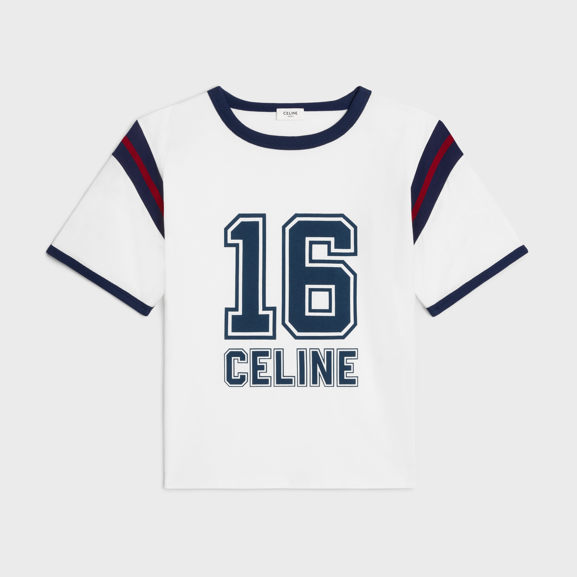 Tシャツ・カットソー CELINE | BOXY T-SHIRT Celine PRINT IN COTTON JERSEY CELINE 16 BOXY T-SHIRT IN COTTON JERSEY
