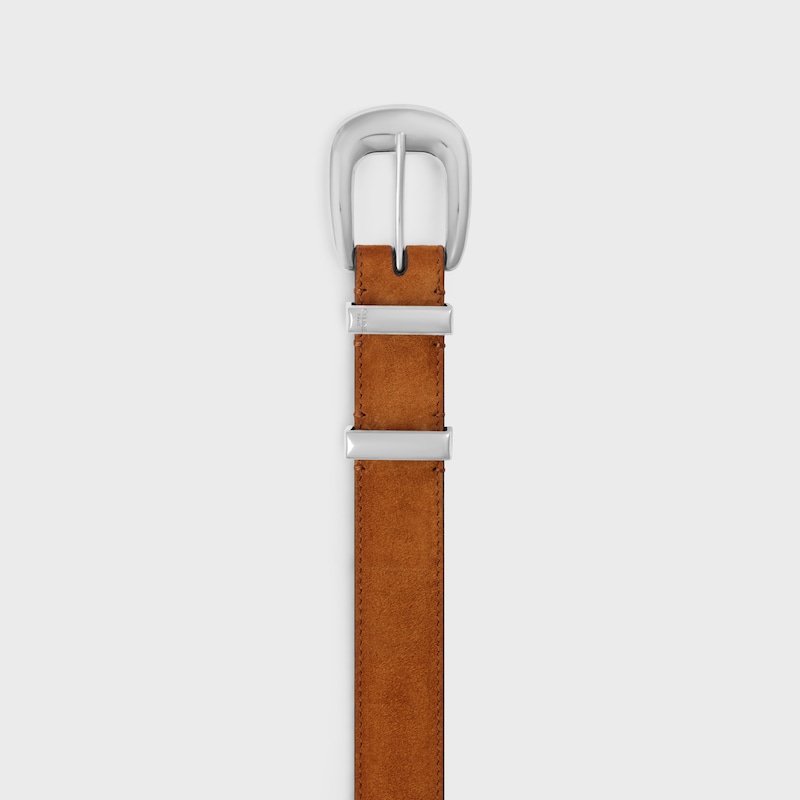 WESTERN 25毫米皮带 - 浅黄褐色 -  - 1 | CELINE