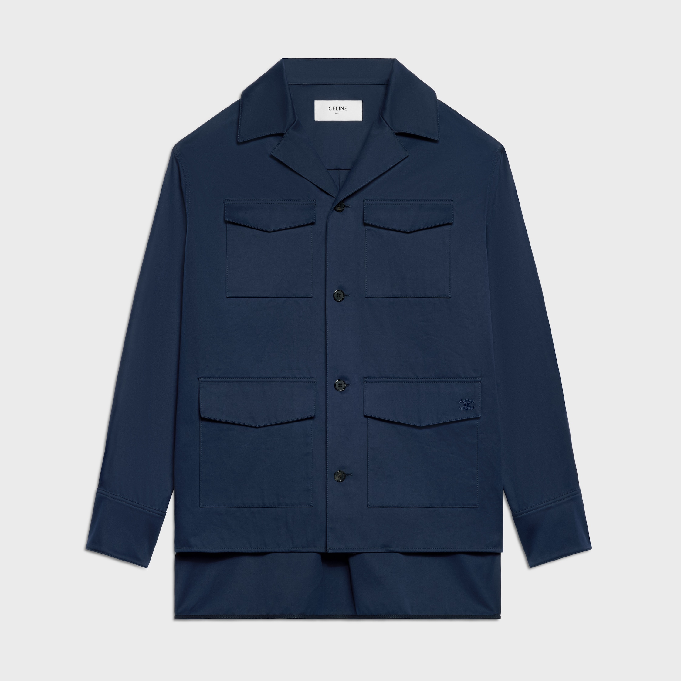 SURCHEMISE SATIN COTON - | CELINE