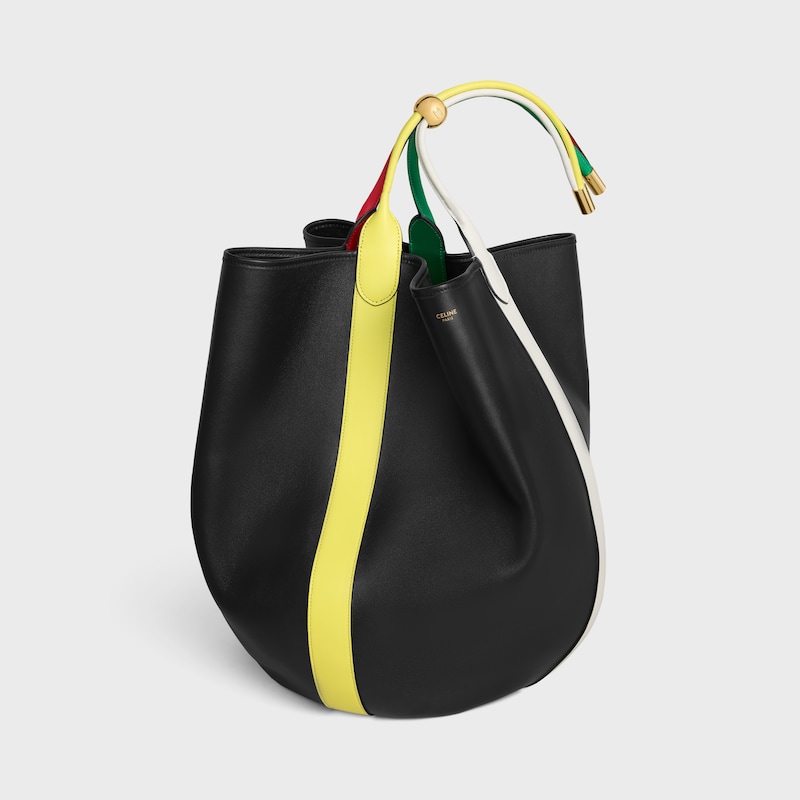 LARGE DROP BUCKET BAG IN SMOOTH CALFSKIN - MULTICOLOR - HOBO AND TOTE BAGS - 1 | CELINE