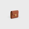 Small Flap Wallet TRIOMPHE IN Shiny Smooth Lambskin - TAN - GIFT FINDER - 2 | CELINE