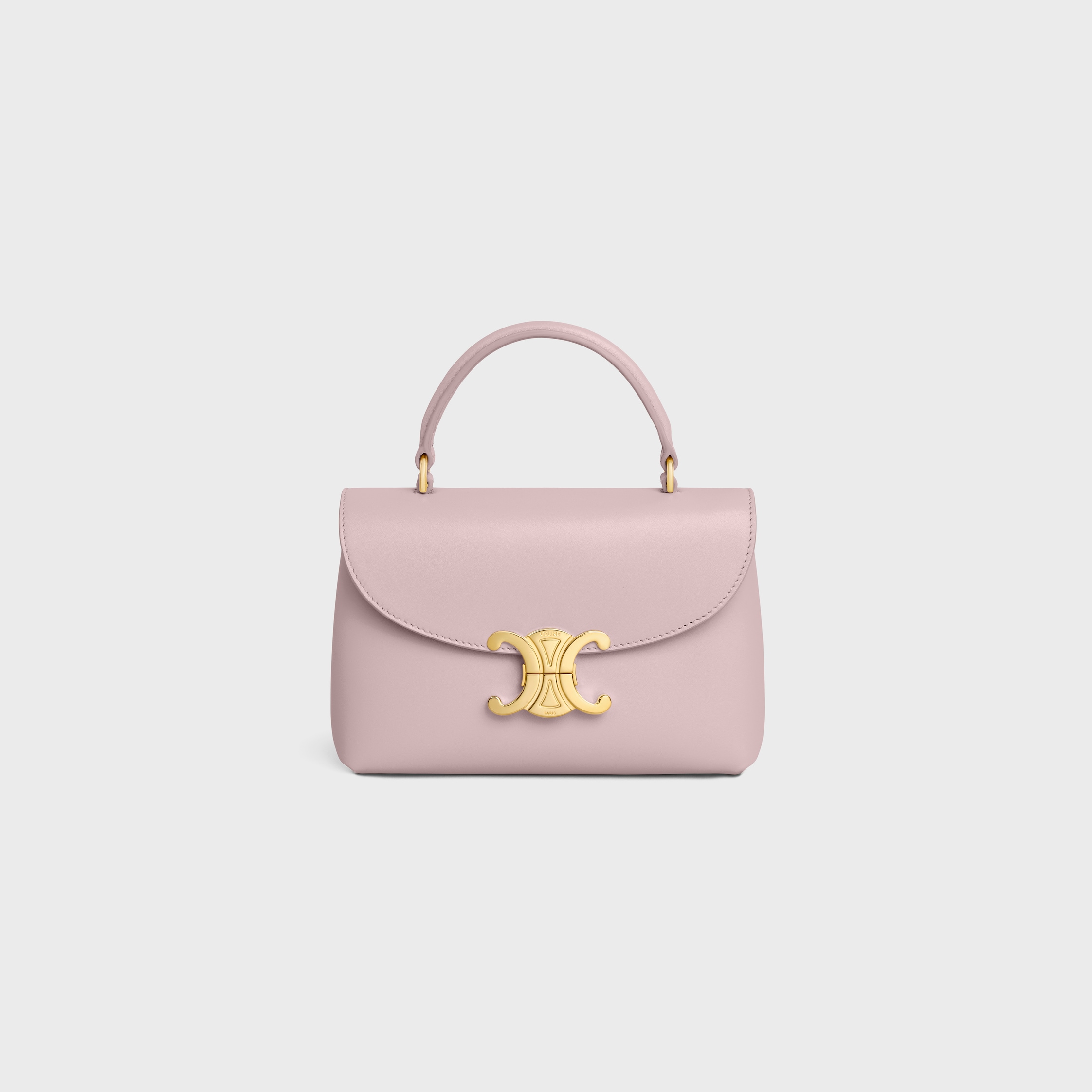 ハンドバッグ CELINE 118113GG2.25BD TEEN NINO BA IN SMOOTH CALF SKIN TEEN NINO BAG IN SMOOTH SATINATED CALFSKIN - Bleached Pink