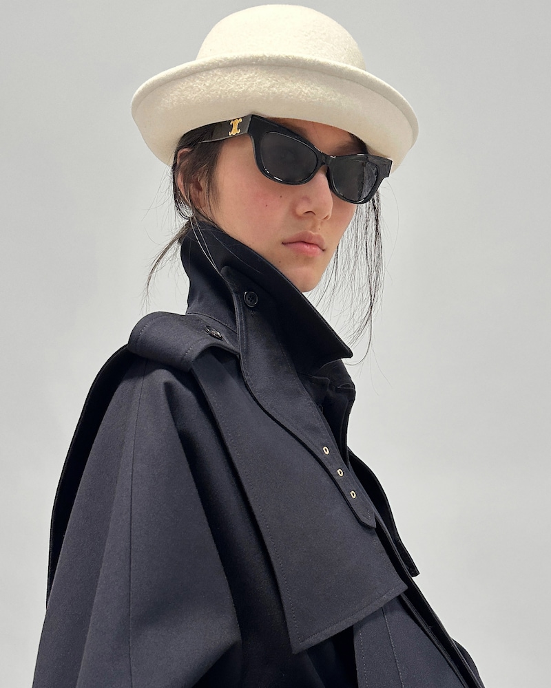 Triomphe 19 sunglasses in Acetate - BLACK -  - 1 | CELINE