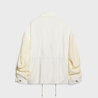 parka IN cotton satin - WHITE -  - 2 | CELINE