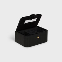 large jewels case in crocodile - BLACK - BEAUTY ACCESSORIES - 2 | CELINE