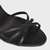CELINE 수아르 샌들 - 램스킨 - 블랙 -  - 4 | CELINE