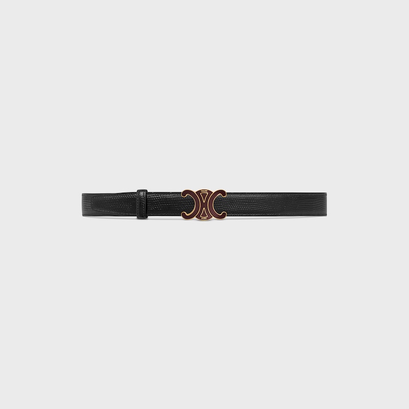 TRIOMPHE SCHNALLE 25 mm AUS MESSING MIT EMAILLE -  -  - 1 | CELINE