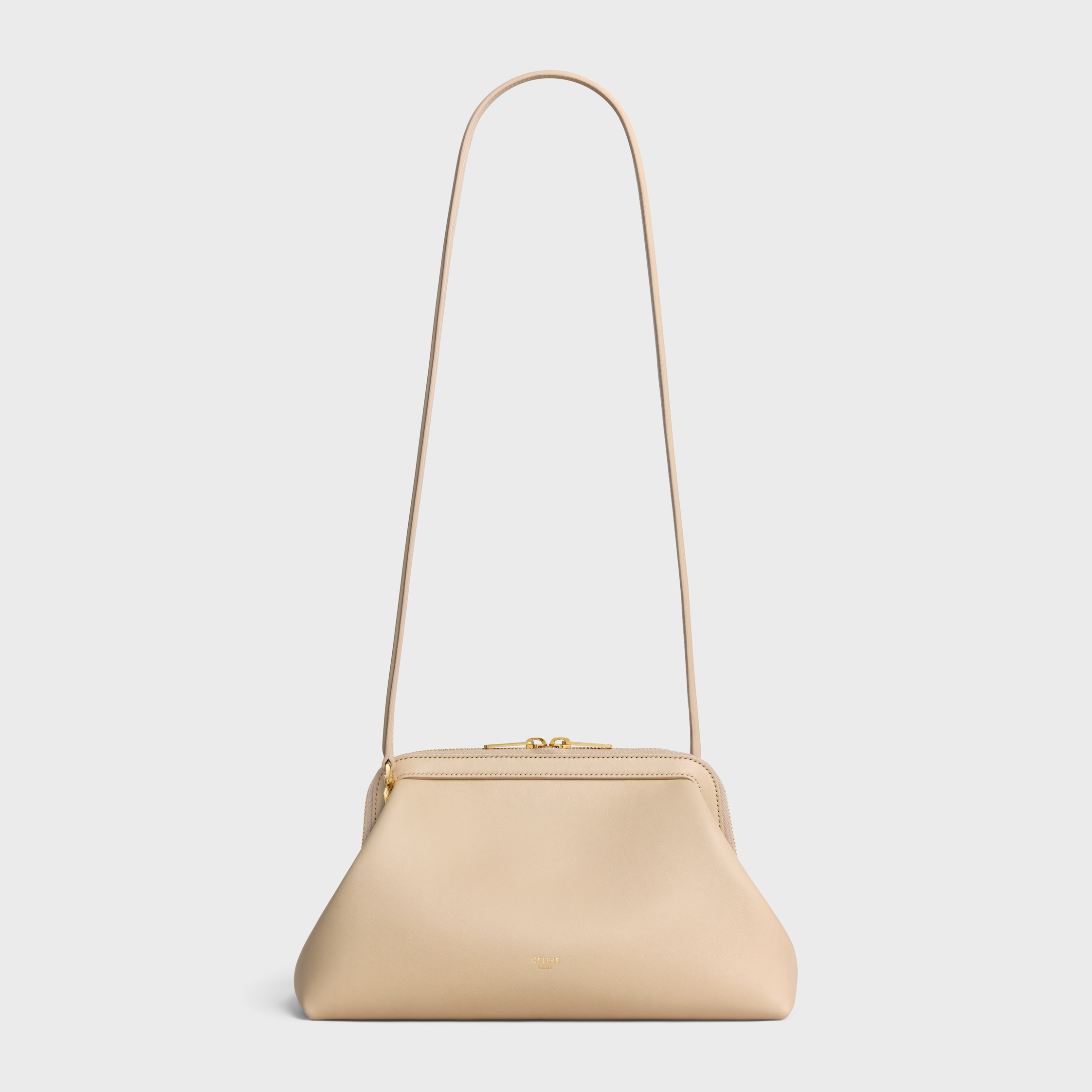 SMALL DOCTOR POUCH IN SUPPLE NATURAL CALFSKIN - DEEP IVORY | CELINE