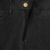 françoise jeans in soft lambskin - BLACK -  - 4 | CELINE