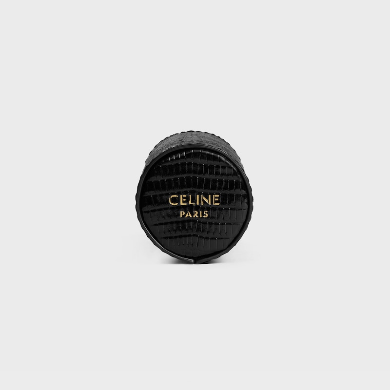 Travel Spray Case in Lizard - BLACK - TRAVEL - 1 | CELINE