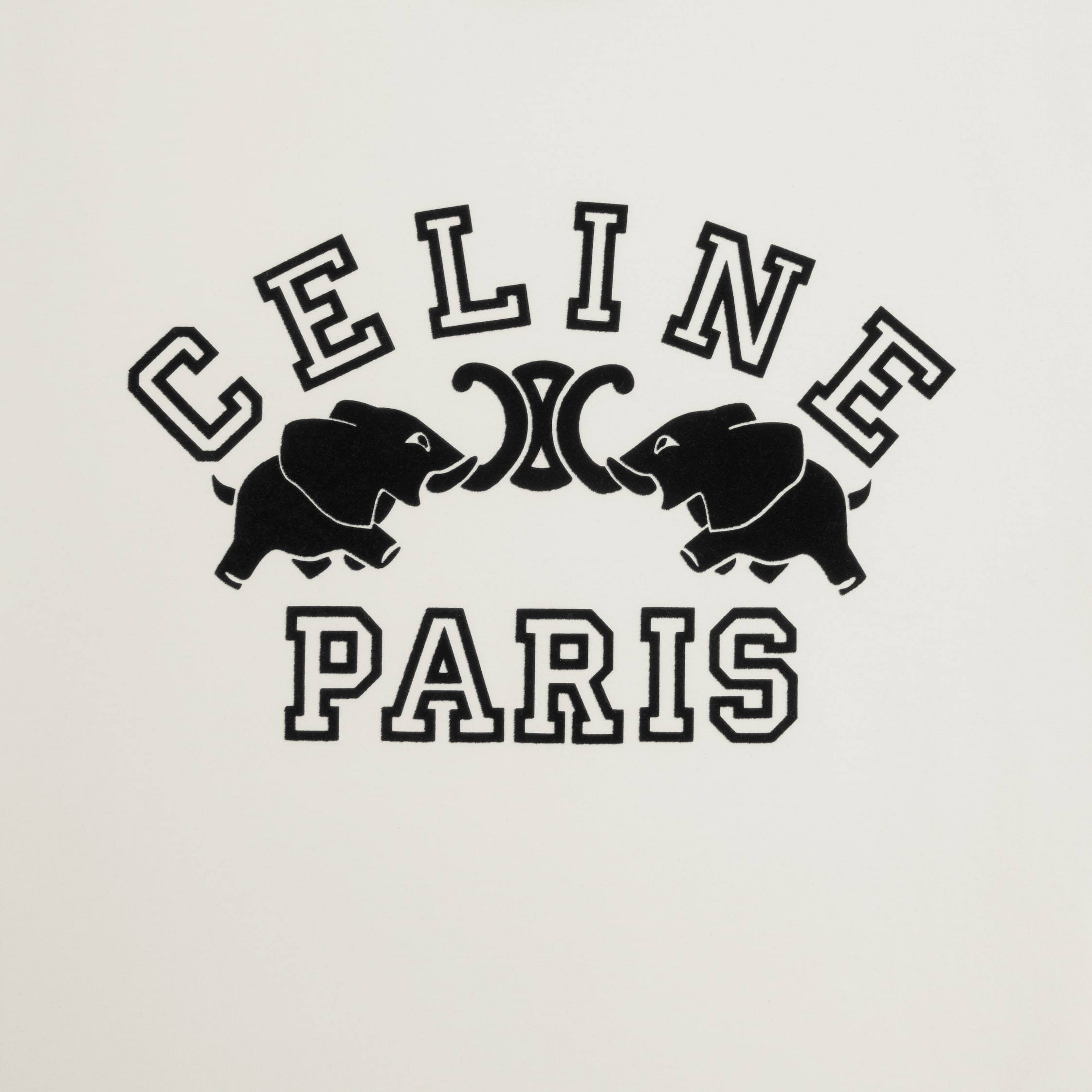 CELINE ♪ レギュラー Tシャツ / コットンジャージーRX0AV671 レギュラー Tシャツ / コットンジャージー - | CELINE | セリーヌ
