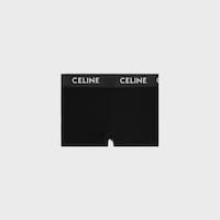 BÓXER CELINE DE PUNTO DE ALGODÓN - NEGRO -  - 2 | CELINE