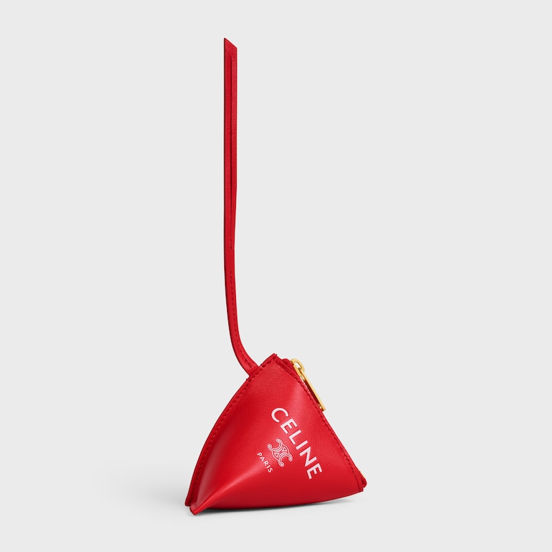BERLINGOT CHARM IN LAMBSKIN - ULTRA RED - CHARMS AND ACCESSORIES - 1 | CELINE
