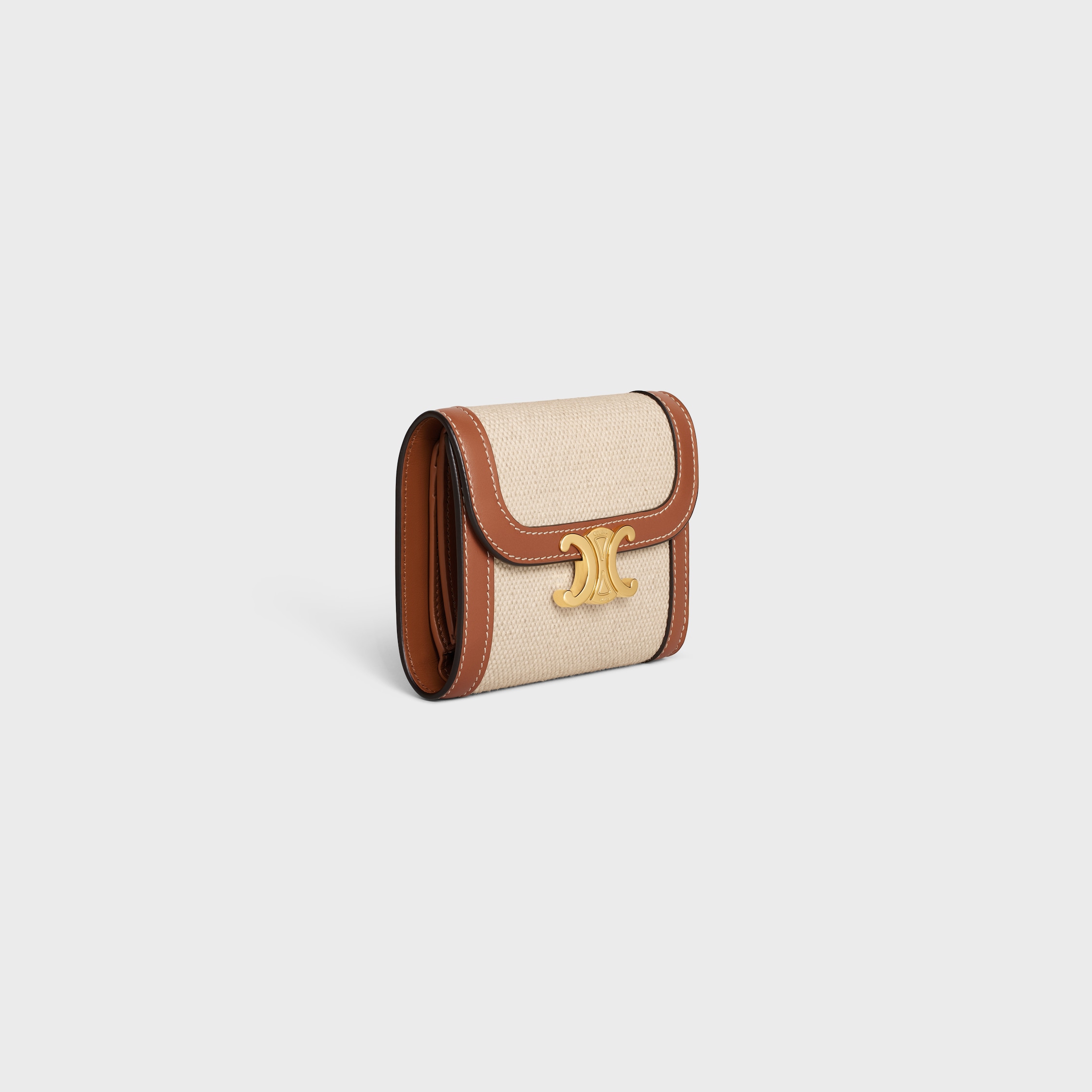 【CELINE】TRIOMPHE SMALL WALLET●10D783DPV38NO Amazon.com: Celine 10D78 Tri-Fold Wallet, Small Flap Wallet