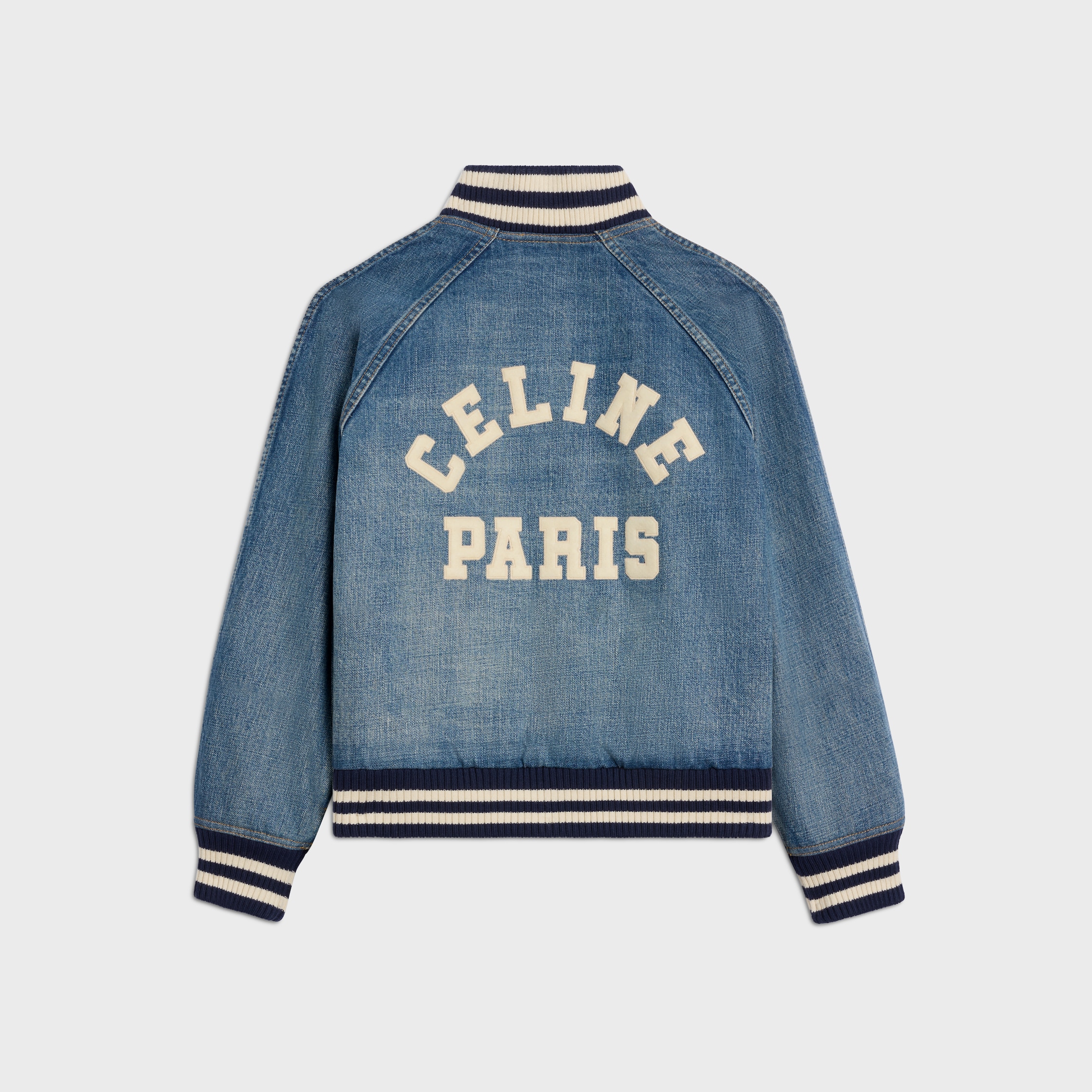 テディ セリーヌ デニム クリーン オーシャン ブレス CELINE テディジャケット / クリーンオーシャンブリーズ