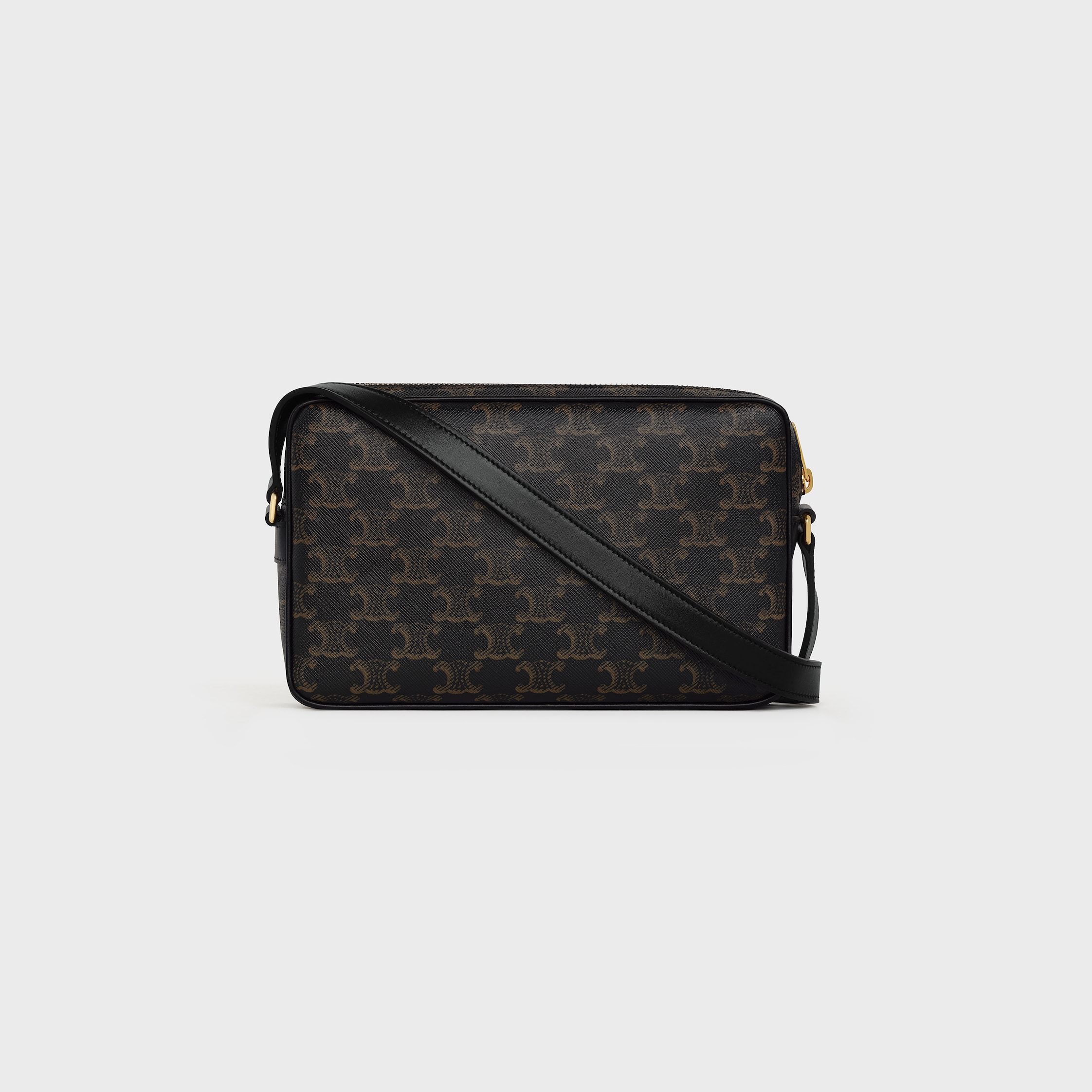 MEDIUM MESSENGER BAG IN Triomphe Canvas with Celine Print