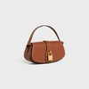 CLUTCH ON STRAP TABOU IN SMOOTH CALFSKIN - TAN - MORE LINES - 2 | CELINE