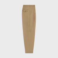 montauk trousers IN wool - LIGHT KHAKI -  - 2 | CELINE