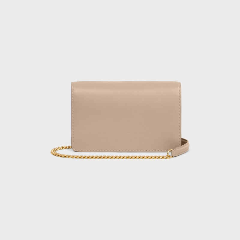 POCHETTE AVEC CHAÎNE MARGO veau brillant - SAFARI - NOUVEAUTÉS - 1 | CELINE