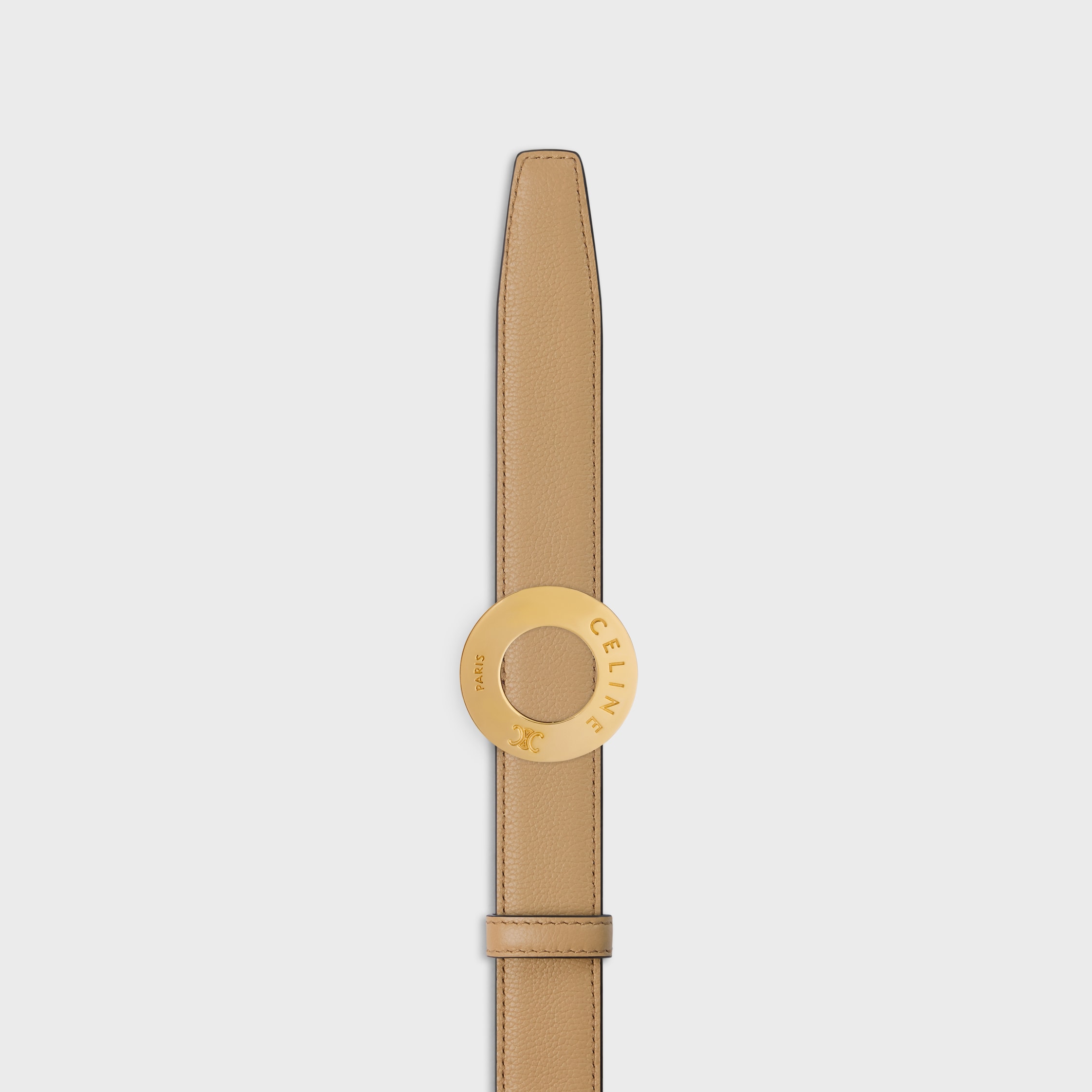 CELINE ディスクバックル 25MM / メタル & リバーシブルストラップ