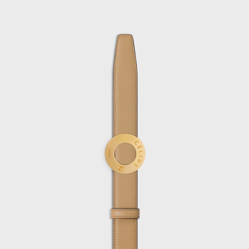 Reversible Strap 25MM IN Smooth and Grained Calfskin -  -  - 1 | CELINE