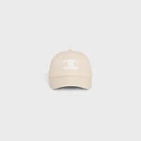 triomphe baseball cap in cotton - VANILLA -  - 2 | CELINE