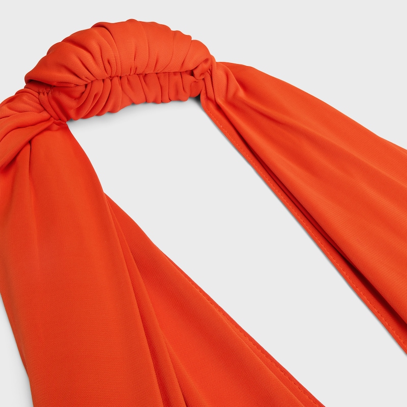 jumpsuit IN viscose jersey - RETRO ORANGE -  - 1 | CELINE