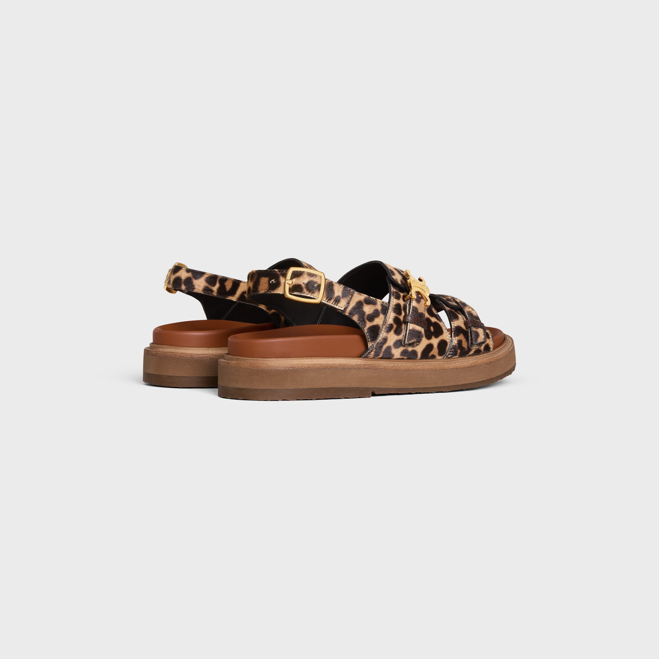 CELINE☆ティッピ トリオンフ サンダル CELINE - TIPPI TRIOMPHE SANDAL IN CALFSKIN - TAN | CELINE